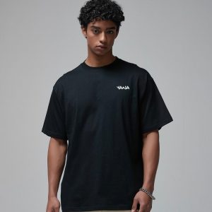 Men's regular black shirt