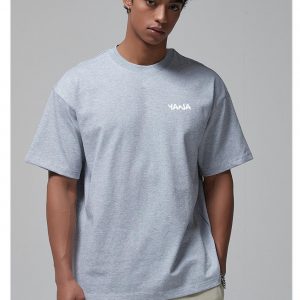 Men's regular grey shirt