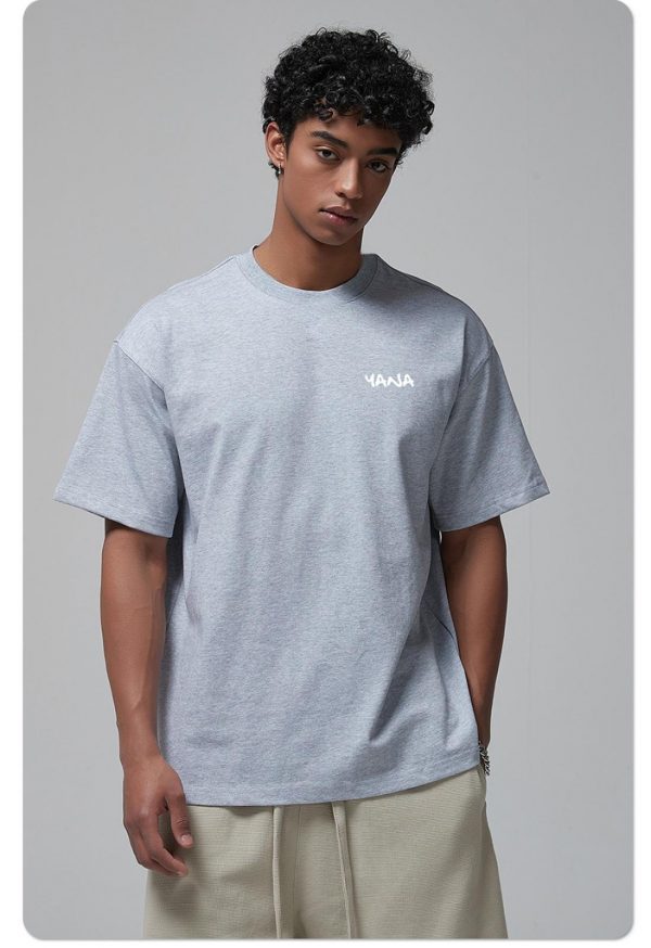 Men's regular grey shirt