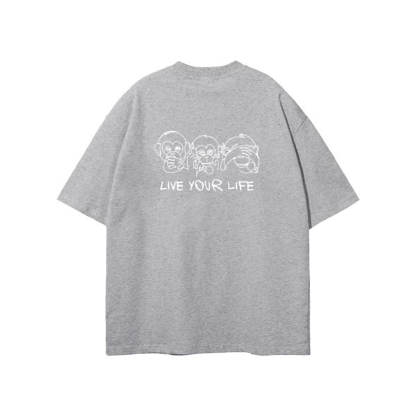 Men's regular grey shirt - Image 3