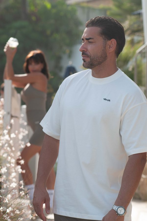 Men's regular white shirt - Image 3