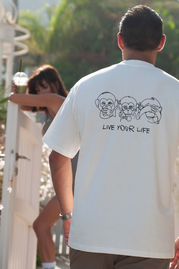 Men's regular white shirt - Image 2