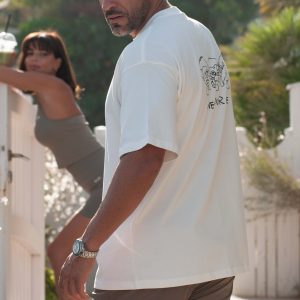 Men's regular white shirt