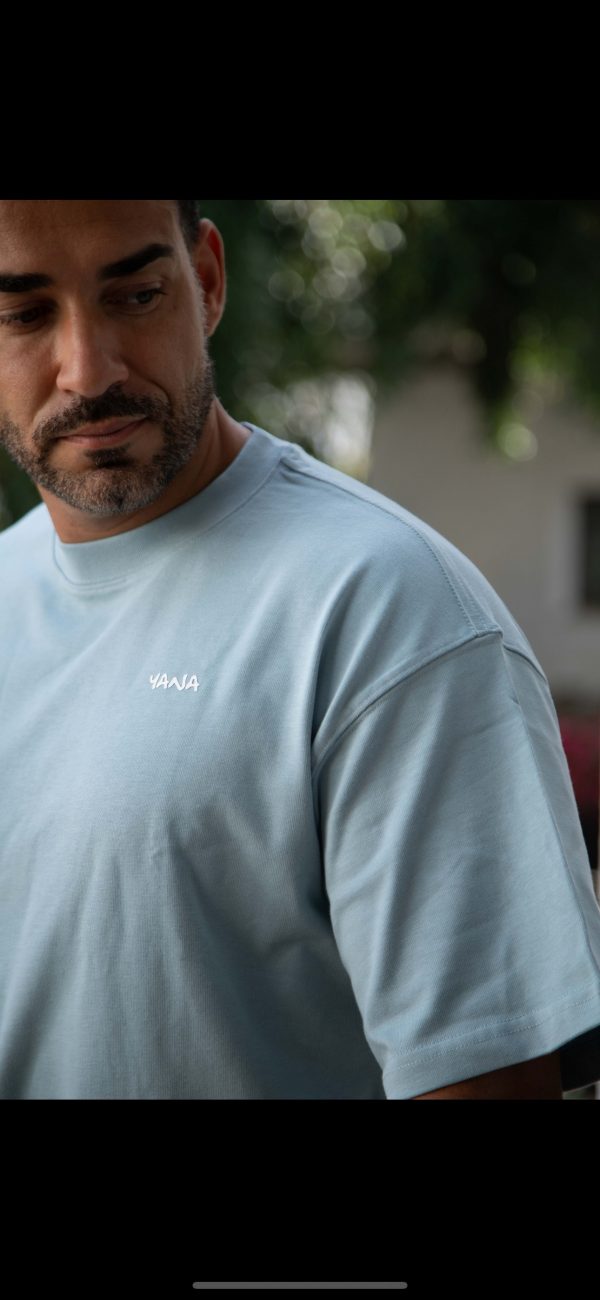Men's regular blue shirt - Image 3