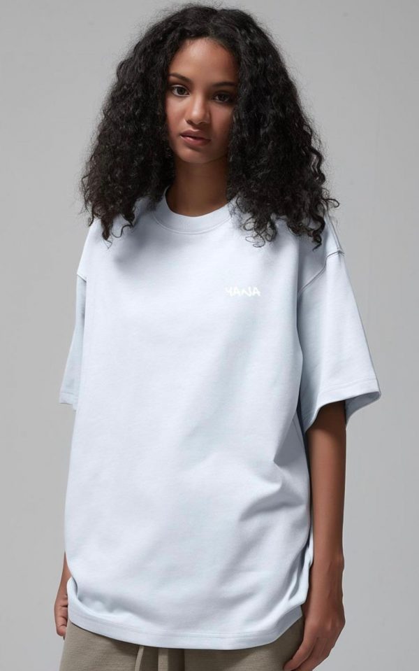 Clear blue women's shirt