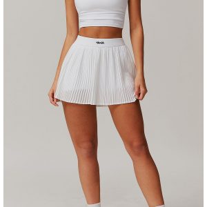 White skirt