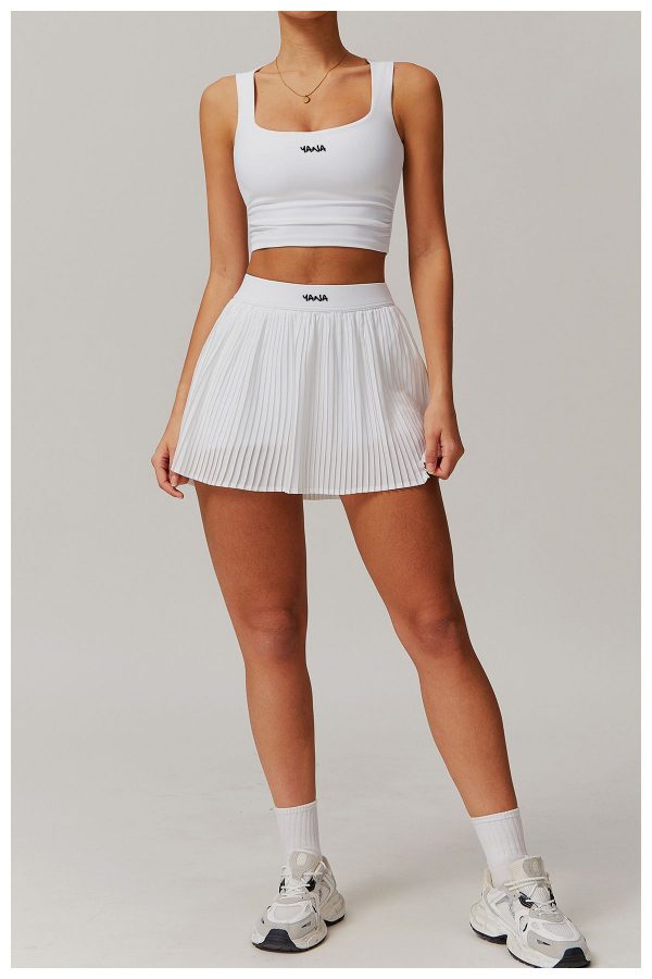 White skirt