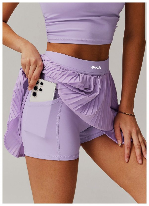 Mauve skirt