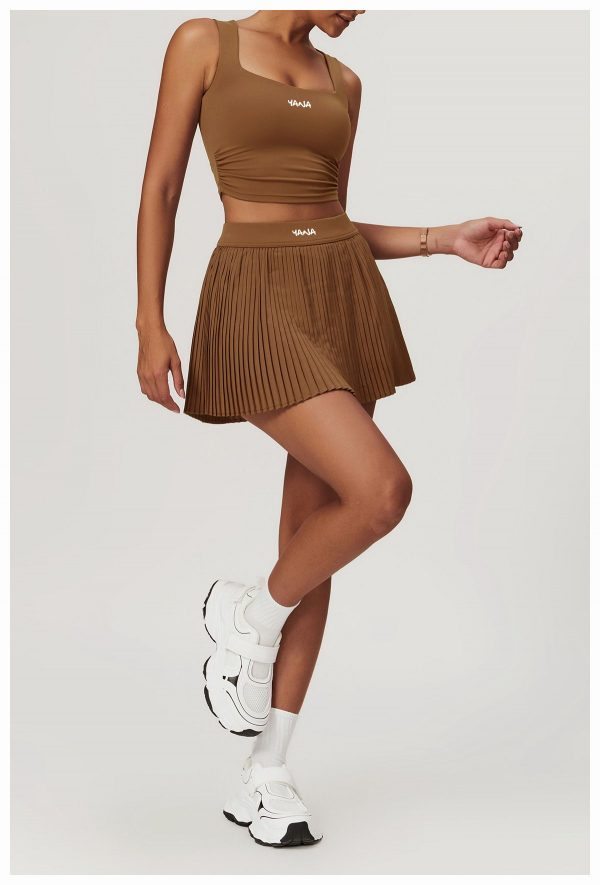 Brown skirt