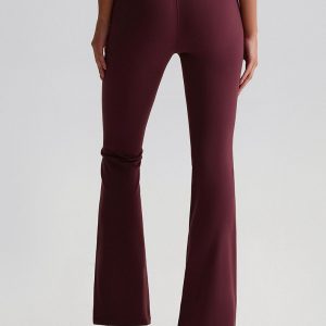 Pantalon pilate bordeaux